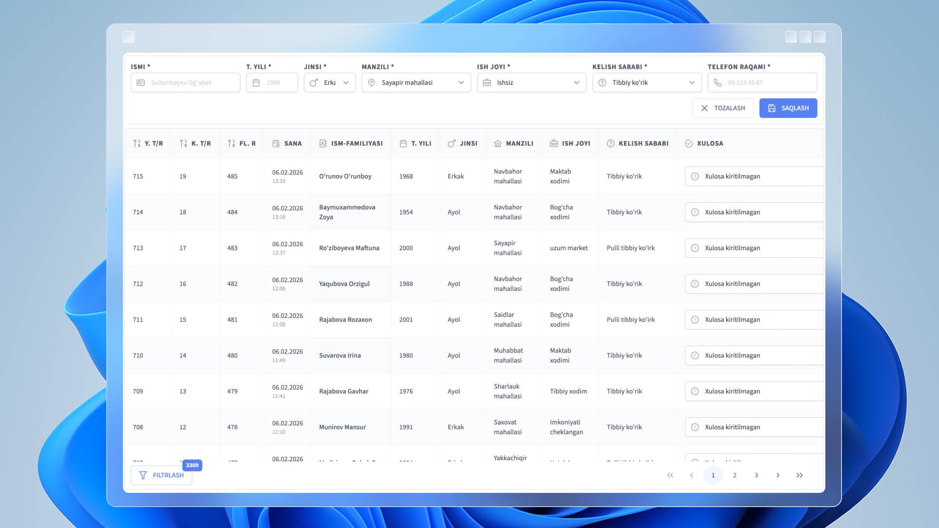 Registratsiya tizimi